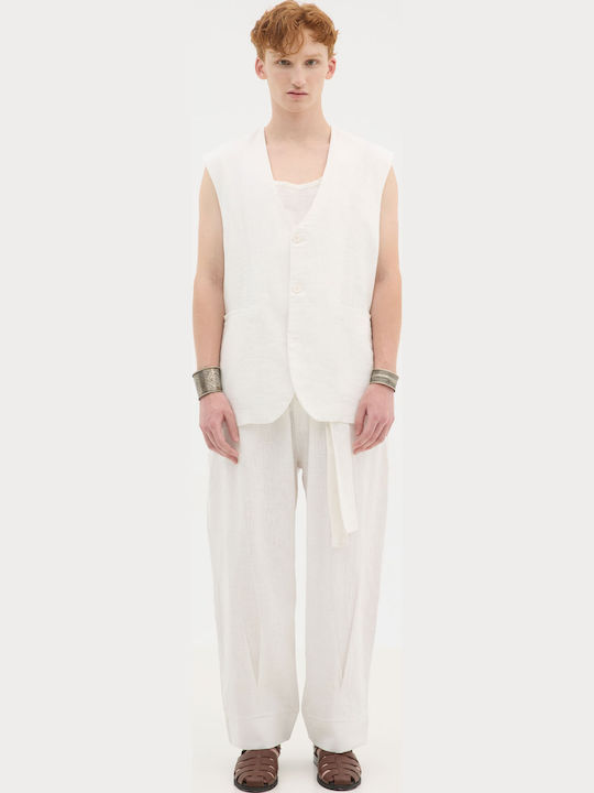 Men's Vest White