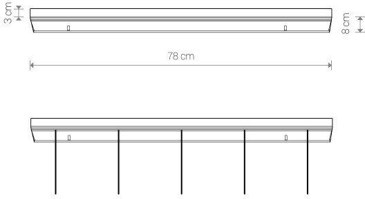 Nowodvorski Mounting Base for Lighting Fixtures White 8562