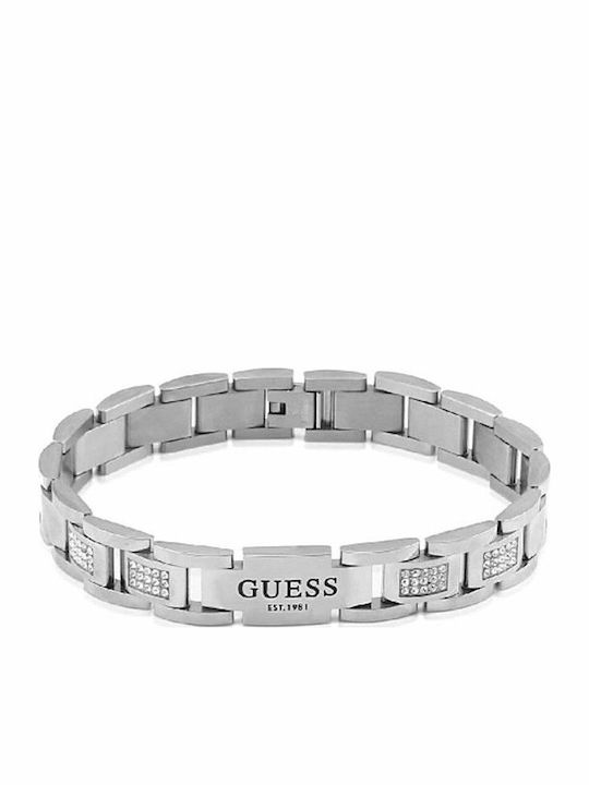Guess Ανδρικό Βραχιόλι από Ατσάλι Guess Ανδρικό Βραχιόλι από Ατσάλι