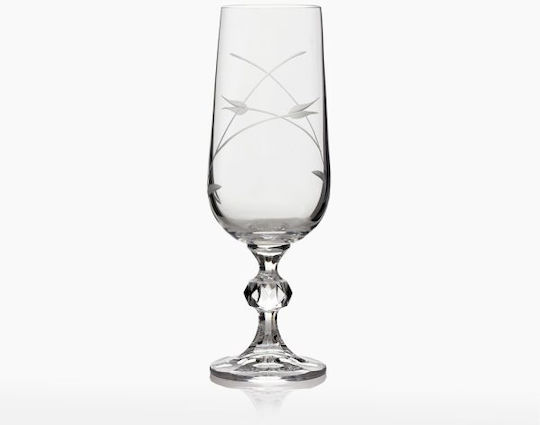 Crystalite Bohemia Set Crystal Goblets Transparent 36 Pieces