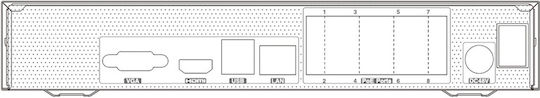 TVT DVR NVR PoE TD-3108B1-8P