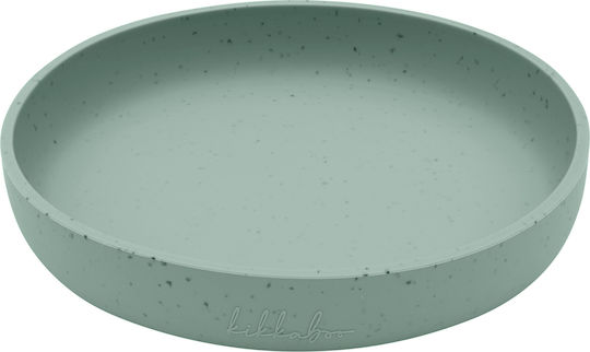 Kikka Boo Feeding Set Platinum made of Silicone Green 5pcs for 6+ months