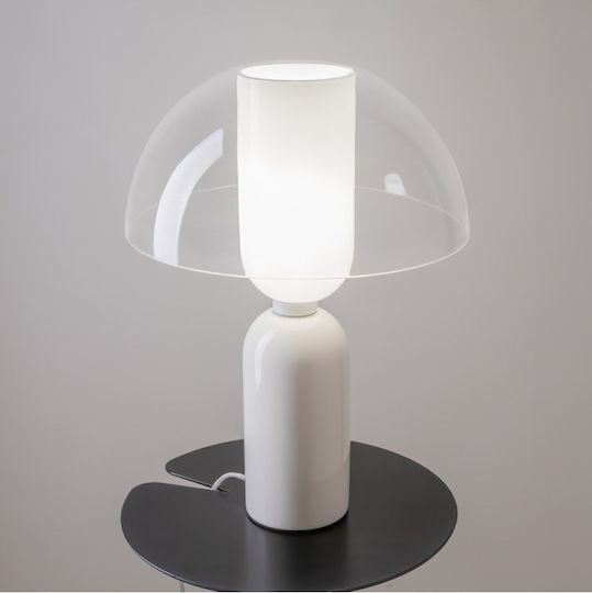 Maytoni Table Lamp for Socket E14 with Transparent Shade and Black Base