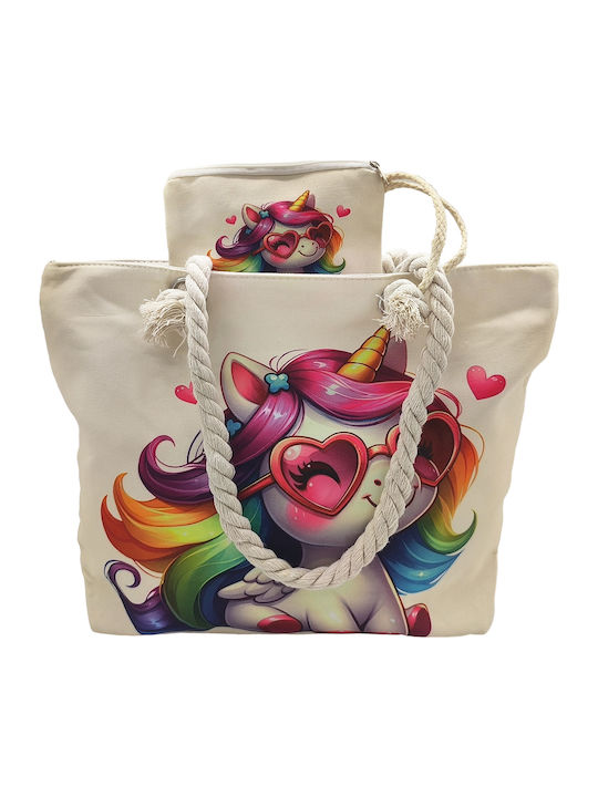 Gift-Me Kinder Tasche Strandsand Beige 30x24x24cm
