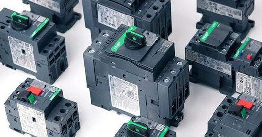 Schneider Electric Tesys 3-Poles Panel Push Switch 24V 25A