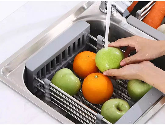 Gray Kitchen Sink Colander