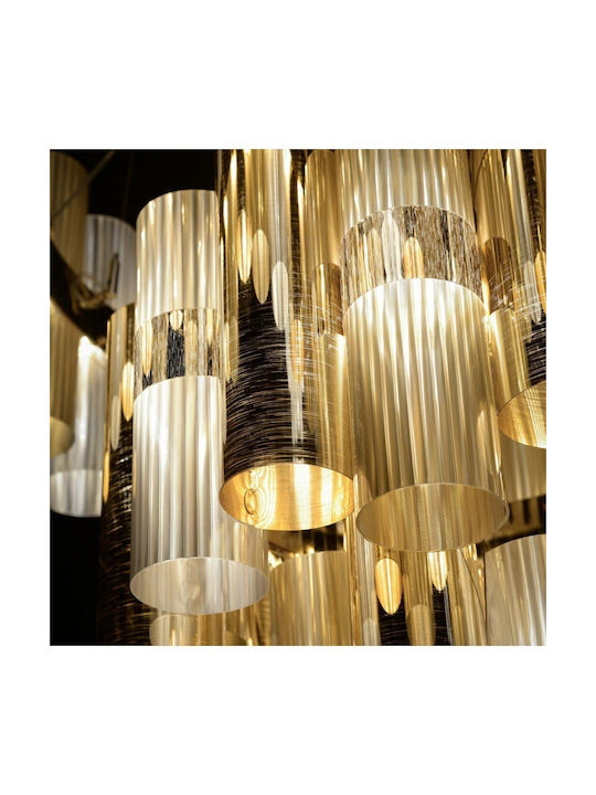 Slamp Πολυέλαιος LED Χρυσός LALSXL0GLD01T00NMTEU