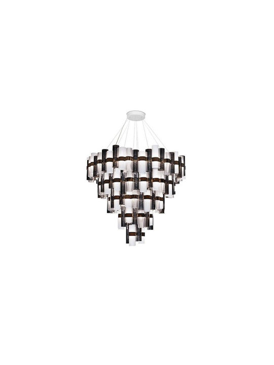 Slamp Chandelier LED Gold LALS5XLGLD06T00NMTEU