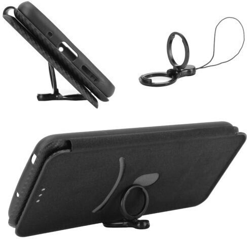 Carbon Wallet Black (Galaxy Z Fold 3)