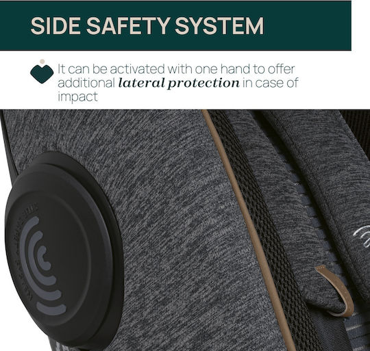 Bi-Seat Baby Car Seat i-Size with Isofix Graphite