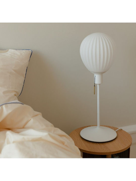 Lampshade 1xE27 White Blown Glass 23.3cm Around World 2539 Umage 2539 White