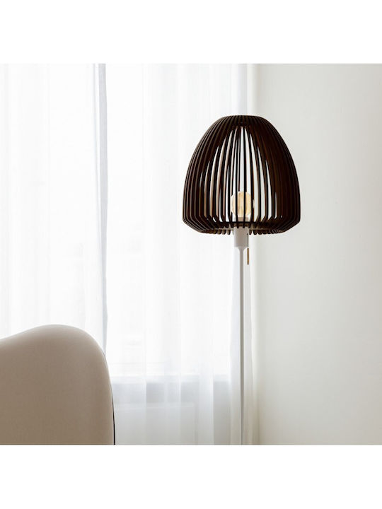 Καπέλο Φωτιστικού 1xe27 Δρυς Φ38cm Clava Wood Umage 2244 Μαύρο