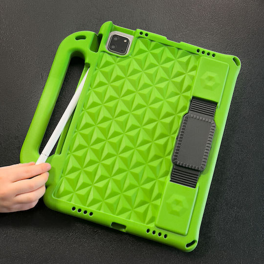 Hurtel Diamond Armored Soft Back Cover Schwarz für Galaxy Tab A7 Lite
