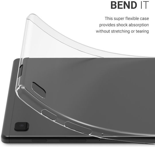 KWmobile Umschlag Rückseite Transparent für Galaxy Tab A7 Lite