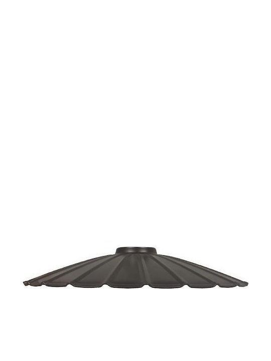 Eurolamp Syros Rund Lampenschirm Gray mit Durchmesser 30cm