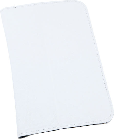 Quer Flip Cover Albă (Samsung Galaxy Tab P3100)
