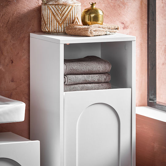 SoBuy Bathroom Cabinet Laundry L30xW30xH97cm White