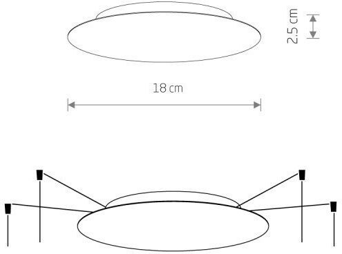 Nowodvorski Mounting Base for Lighting Fixtures White 10018
