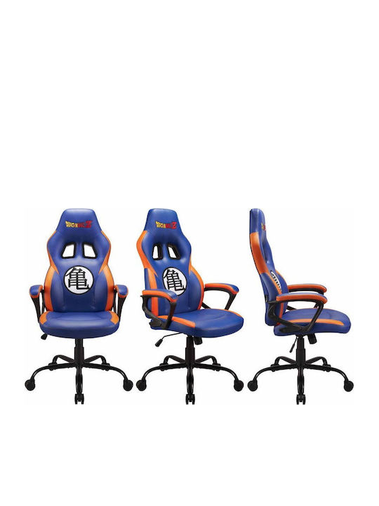 Subsonic Dragon Ball Z Scaun Gaming Din piele ecologică cu Brațe Reglabile Albă