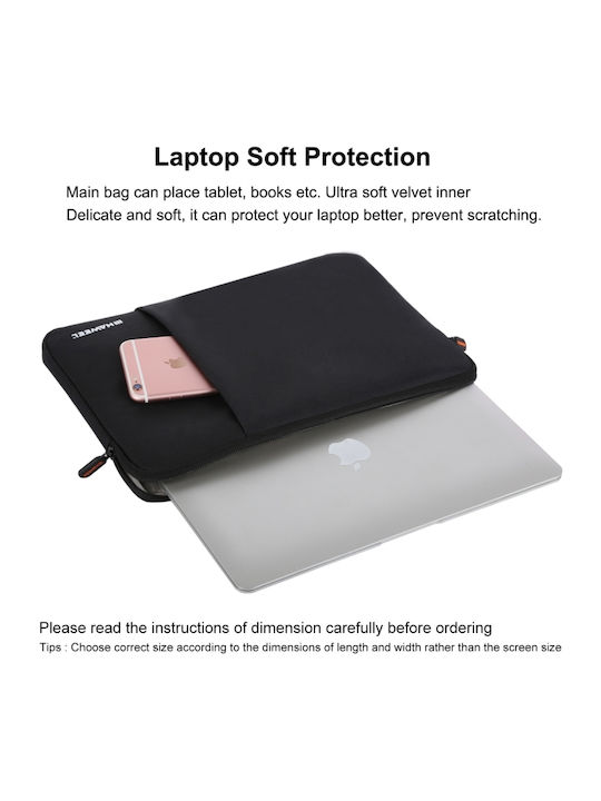 Haweel Θήκη για Laptop 13" σε Μαύρο χρώμα HWL2813B