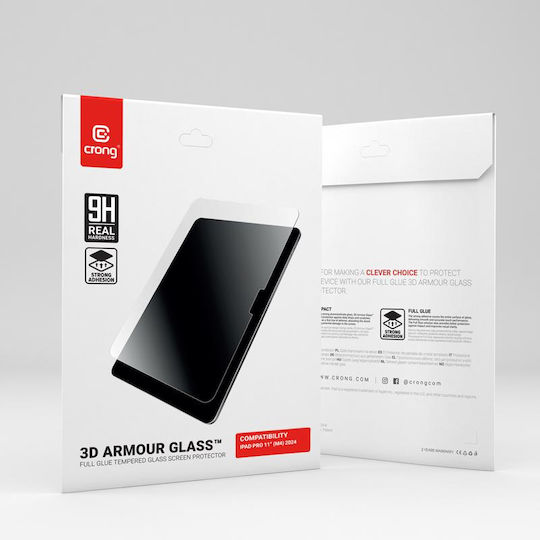 Crong 3D 0.33mm Full Glue Tempered Glass (Universal 11")