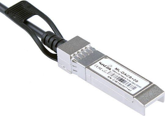 Maxlink Καλώδιο Οπτικής Ίνας SFP+ 3m Μαύρο