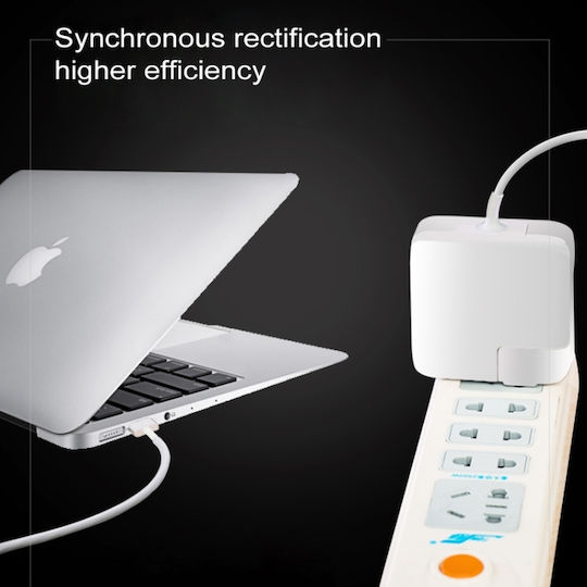 USB-C Φορτιστής Laptop 87W για Apple με Αντάπτορα Τροφοδοσίας