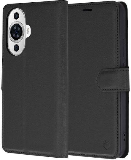 Book Δερμάτινο Μαύρο (Huawei Nova 12s)