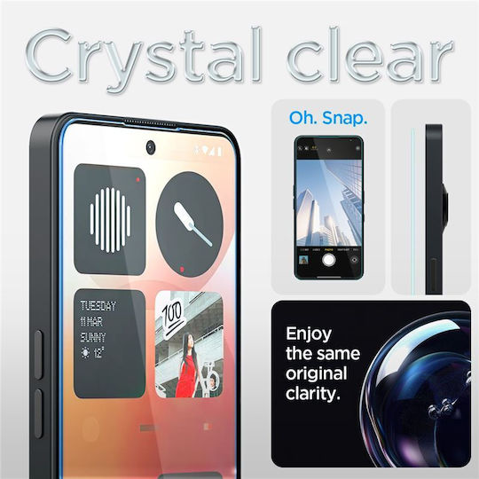 Spigen GLAStR EZ FIT HD Tempered Glass (Nothing Phone (3a) / Phone (3a) Pro)