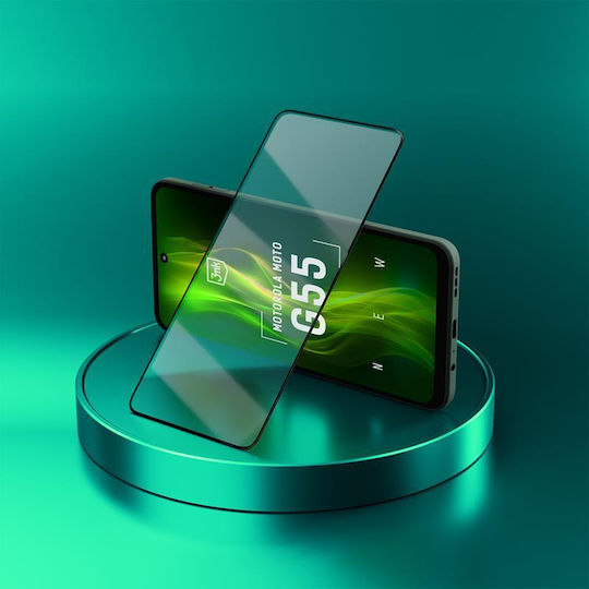 Motorola Moto G55 5g 3mk Hardglass Max Lite Black