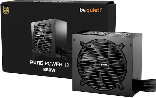 Be Quiet Pure Power 12 850W Black Computer Power Supply Full Wired 80 Plus Gold