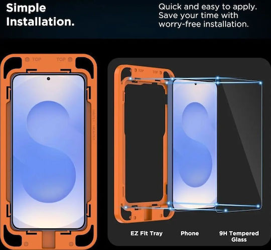 Tech-Protect Quick Set+ Tempered Glass 2τμχ (Galaxy S25)