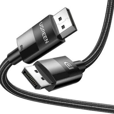 Ugreen Cable DisplayPort male - DisplayPort male 1.5m Black (80391)