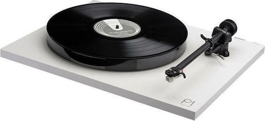 Rega Planar 1 Πικάπ με Belt Drive και Προενίσχυση Λευκό