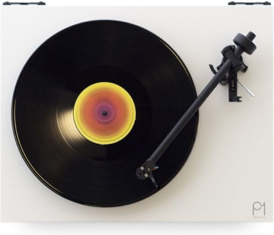Rega Planar 1 Πικάπ με Belt Drive και Προενίσχυση Λευκό