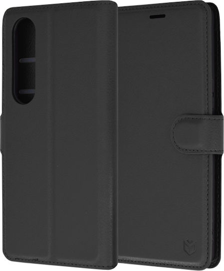 Book Δερμάτινο Μαύρο (Xperia 1 VI)