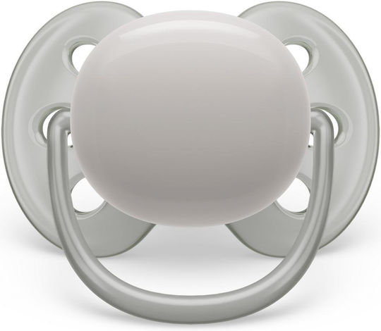 Philips Ultra Soft Pacifiers Silicone Blue-Grey for 6-18 months 2pcs