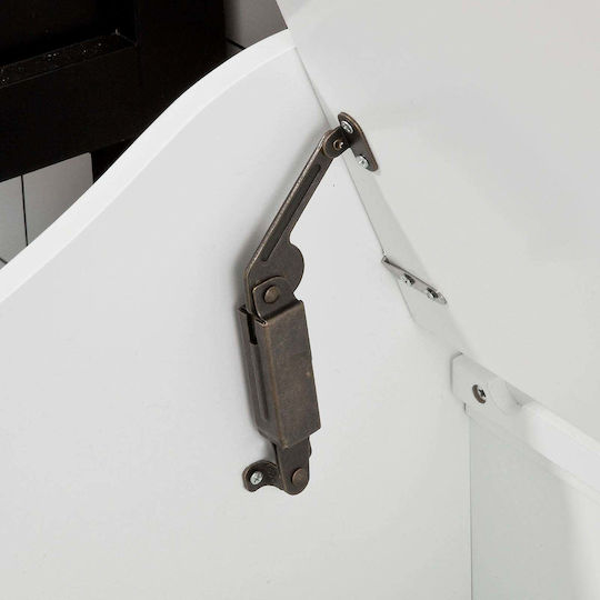 SoBuy Cabinet de baie L50xA53xÎ34.5cm Alb