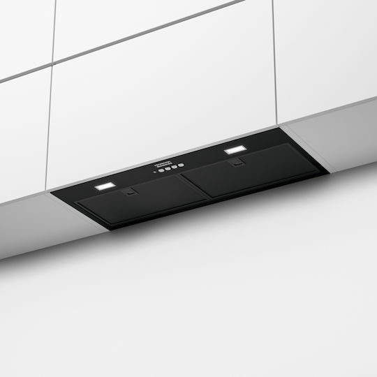 Franke Box Flus FBFE BK A70 Basic Μηχανισμός Απορρόφησης 70cm Μαύρος με Wi-Fi