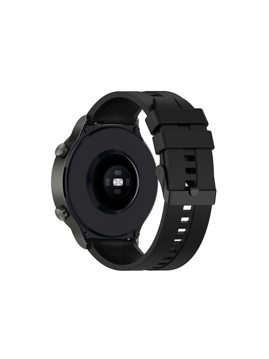 Armband Silikon Schwarz (Huawei Watch 3 / Huawei Watch GT 2 Pro) EDA001020201E