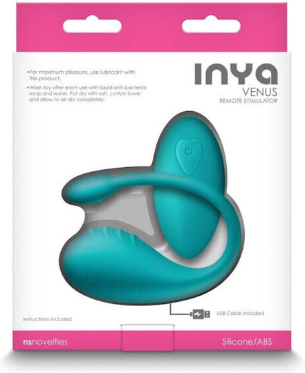 Ns Novelties Inya Venus Vibrator Ei mit Fernbedienung Blau