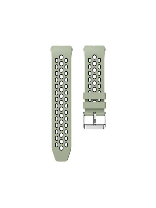 Two-Tone Curea Silicon Verde (Huawei Watch GT 2e)