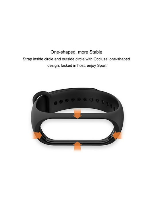 Curea Silicon Roz (Xiaomi Mi Band 3, Xiaomi Mi Band 4)