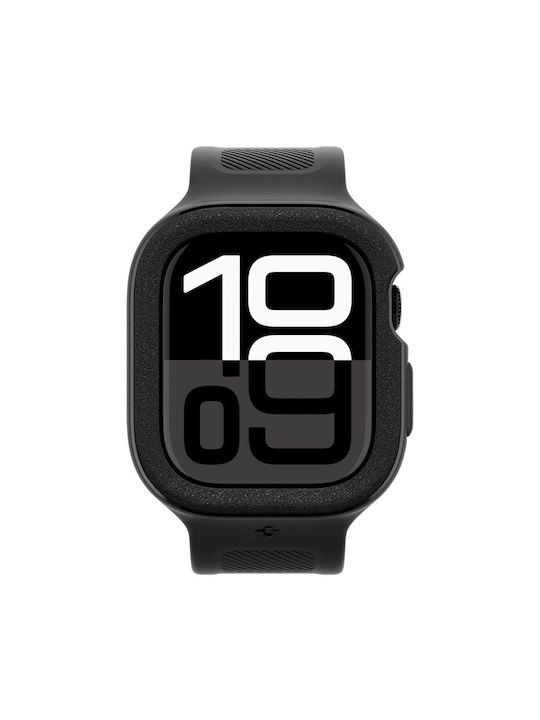 Spigen Vault Pro Silikonhülle in Schwarz Farbe für Apple Watch 46 mm