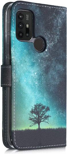 KWmobile Brieftasche Cosmic Nature (Moto G10)