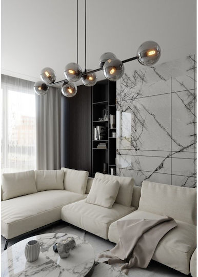 Emibig Pendant Light for 8 Bulbs E14, E.14