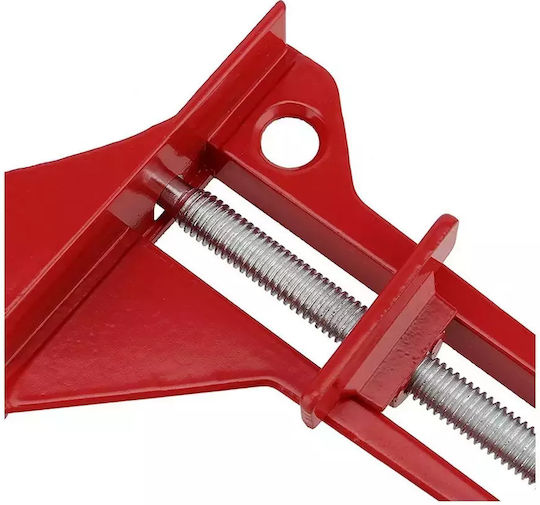 Sfixtor Unghiular pentru Lemn Metalic – Dublă Strângere 75mm 90° Îmbinări