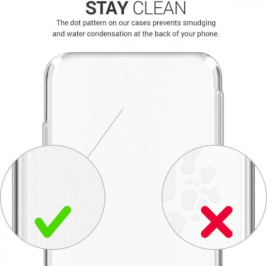 KWmobile Umschlag Rückseite Silikon Transparent (Xperia 10)