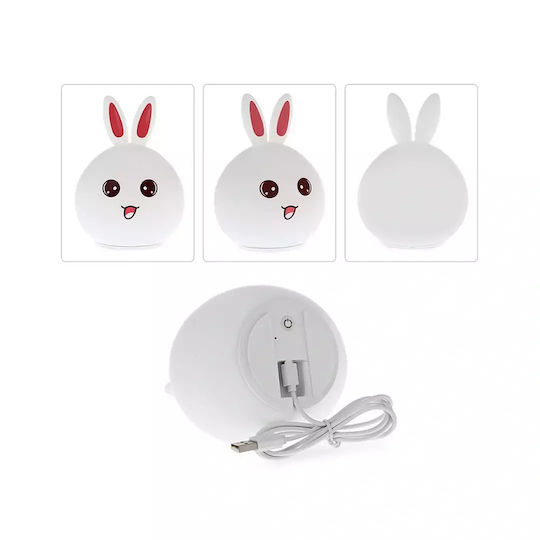 Verk Group Led Kids Decorative Touch Lamp White 12cm