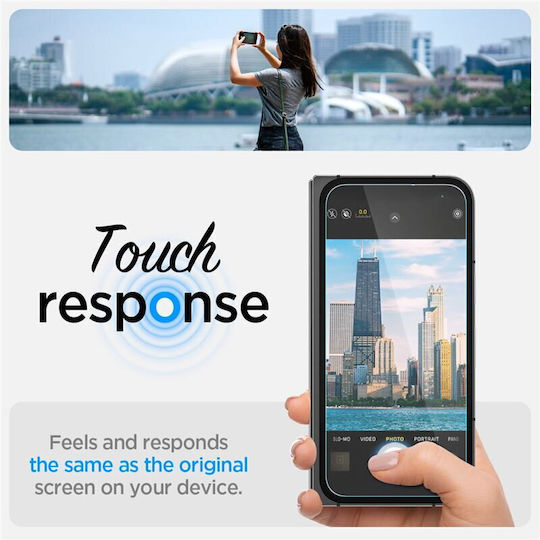 Spigen tR EZ Fit Tempered Glass 2τμχ (Google Pixel 9 Pro Fold)